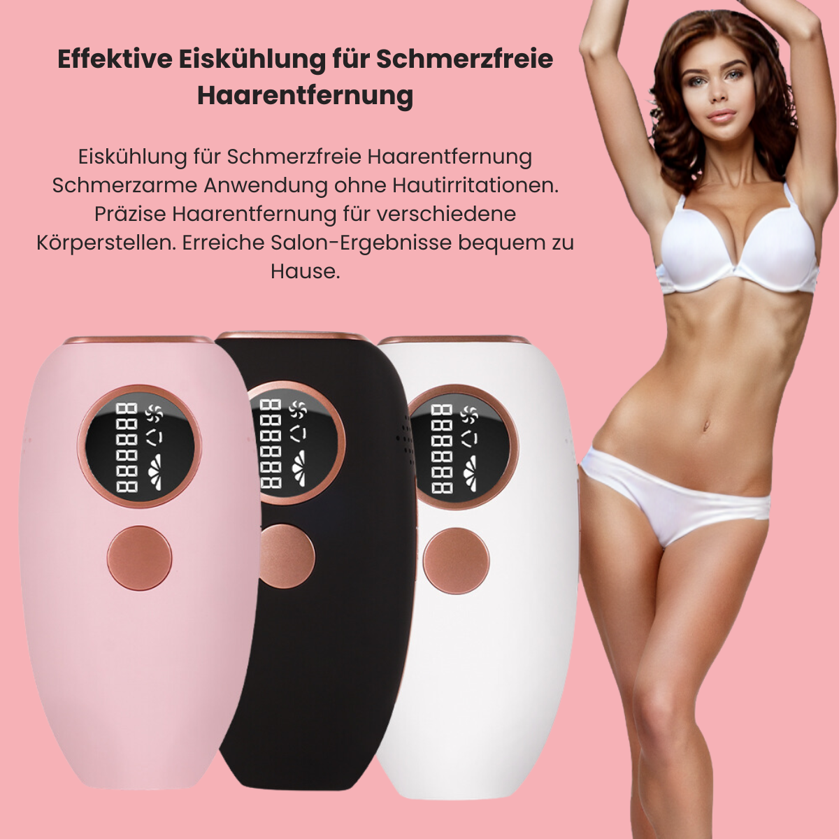 Geo - IPL4 Haarentfernung mit Ice-Funktion