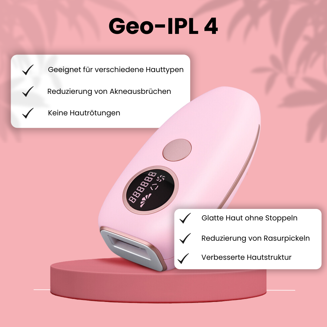 Geo - IPL4 Haarentfernung mit Ice-Funktion